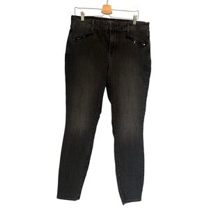 NYDJ Black Women's Jeans skinny size 14
